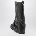 The Attico Combat Robin Black Leather Boot