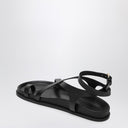 A.Emery The Jalen Slim Sandals Black In Leather