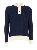 Ballantyne Half Bottoned Pullover