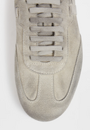 Ann Demeulemeester Siru Soft Low Top Boxing Sneakers Calf Suede Skin