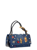 Marc Jacobs Trinket Charm Denim Dual Bag