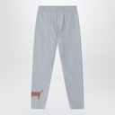 Mini Rodini Grey Jogging Trousers In Organic Cotton
