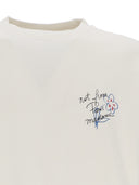 Dr�Le De Monsieur Off White Esquisse Slogan Long Sleeve T Shirt
