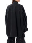 The Attico Coats Black