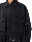 The Attico Coats Black