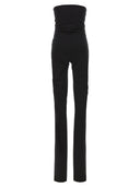 Der Attico Maxi zieht Reißverschlusshosen an