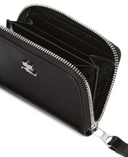 Courrèges Portefeuille Naplack Zippé Compact