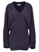 Attico徽标迷你连衣裙