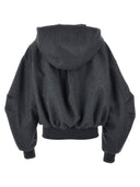 阁楼连帽轰炸机夹克