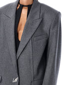 The Attico Jackets Grey