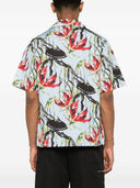 Prada Floral Print Cotton Shirt