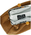 Max Mara Weekend Pasticcino Fortuna Medium Brown Clutch