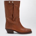 Isabel Marant Ademe Havana Leather Biker Boot