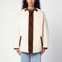 Isabel Marant étoile Memma Écru omkeerbare jas