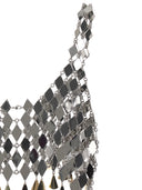 Top de diamantes de metal de Paco Rabanne