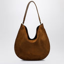Isabel Marant Oskan Soft Cognac Suede Hobo Bag