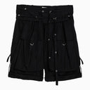 Isabel Marant Black Nylon Blend Shorts