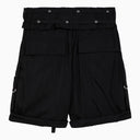 Isabel Marant Black Nylon Blend Shorts