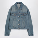 Jacquemus Light Blue Washed Denim Jacket