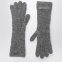 Jacquemus graue Alpaka -Handschuhe