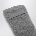 Jacquemus graue Alpaka -Handschuhe