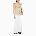 Isabel Marant étoile Idety Beige Cotton Shirt