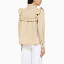 Isabel Marant étoile Idety Beige Cotton Shirt