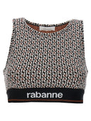 PACO Rabanne "Monogram" Sports Top