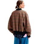 Essentiel Antwerpiti Brown Bomber夹克