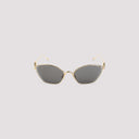 Loewe Eyewear Anagram Metal Hexagon Sunglasses