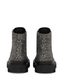 Dolce & Gabbana Jaquard Boots rivestito