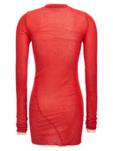 The Attico Two Material Minidress