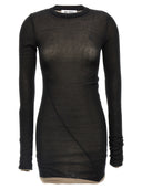 The Attico Two Material Minidress