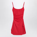 La couverture de la plage rouge d'Attico en tissu extensible