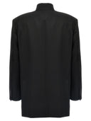 Il blazer di lana a petto singolo Attico