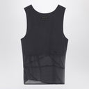 Attico grå silke tanktop