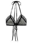 The Attico Rhinestone Bra