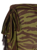 Il sarong di stampa zebra Attico