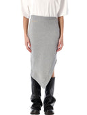 The Attico Skirts Grey