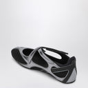 The Attico Ballerina Flat Floor 01 Noir