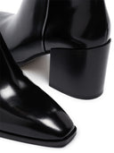 Aeyde Leandra veau en cuir noir