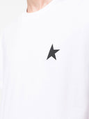 Golden Goose Star M's Regular T Shirt/ Small Star/ Blackboard