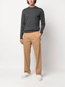 Golden Goose Golden M`s Regular Knit Crew Neck Light Wool Merino