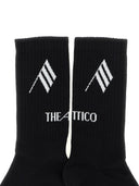 Los calcetines del logotipo de Attico