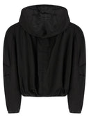 The Attico Maxi Hood Bomber Jacket