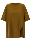 Het Attico -logo -borduurwerk T -shirt