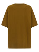 Het Attico -logo -borduurwerk T -shirt