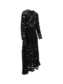 Patou Long Sleeves Lace Midi Dress