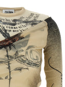 Jean Paul Gaultier Double Layer Tulle Top