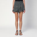 Pantaloncini neri Sornel di Sornel Isabel Marant con stampa